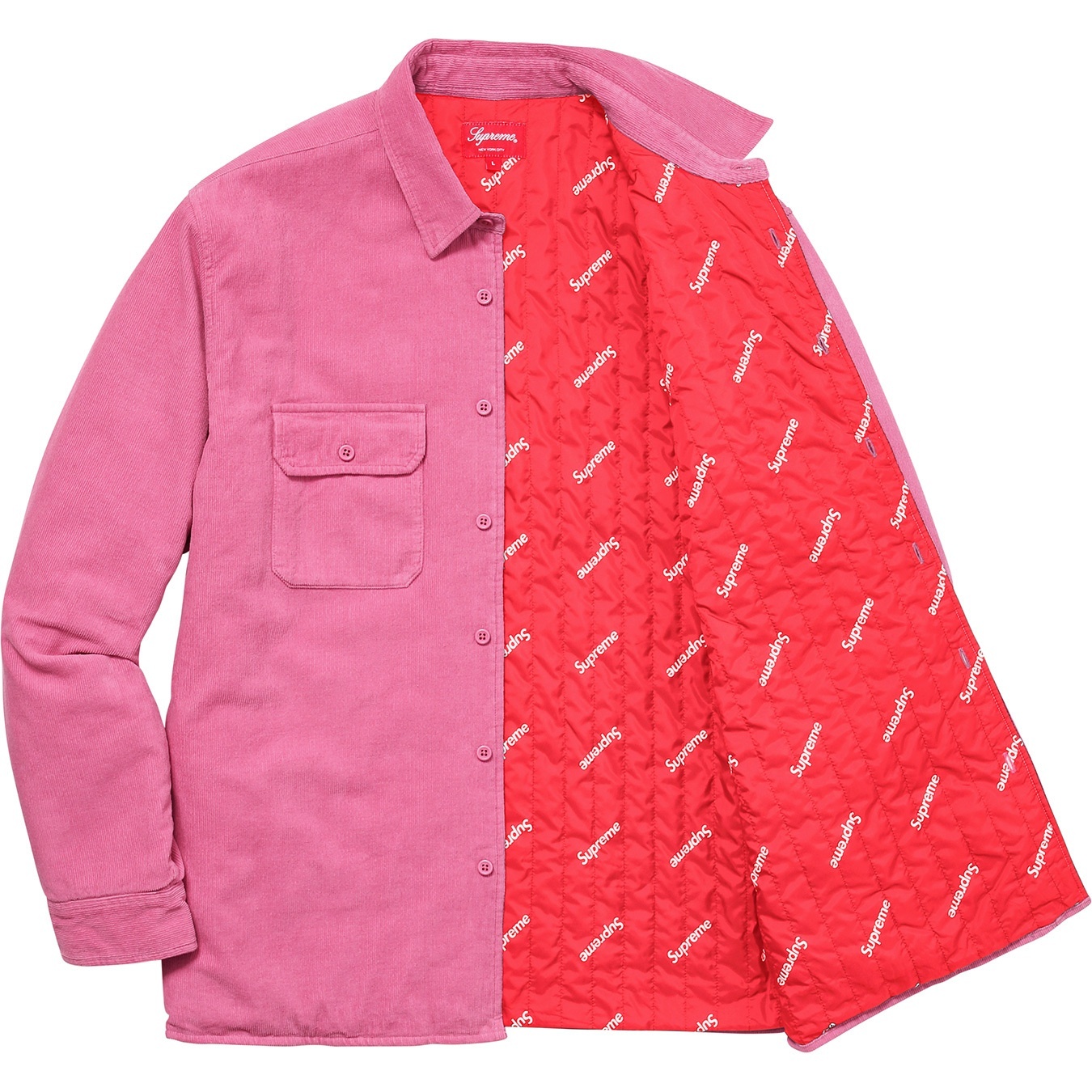 Corduroy Quilted Shirt view 11